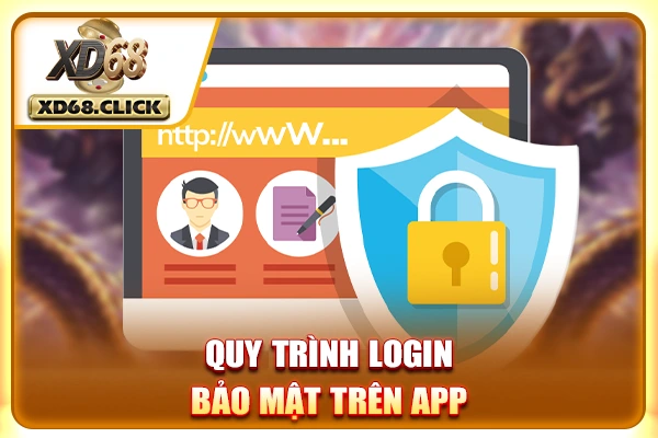 Quy trình login bảo mật trên app Quy trình login bảo mật trên app