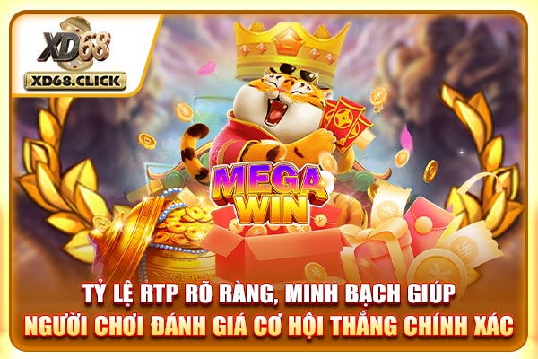 Tỷ lệ RTP rõ ràng, minh bạch giúp người chơi đánh giá cơ hội thắng chính xác Tỷ lệ RTP rõ ràng, minh bạch giúp người chơi đánh giá cơ hội thắng chính xác