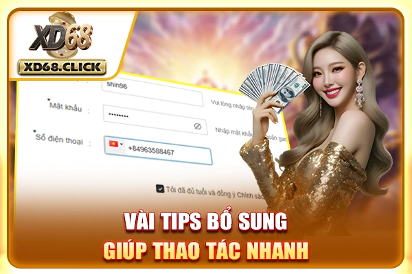 Vài tips bổ sung giúp thao tác nhanh Vài tips bổ sung giúp thao tác nhanh